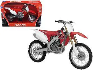 2012 Honda CR 250R Red 1/12 Diecast Motorcycle Model by New Ray