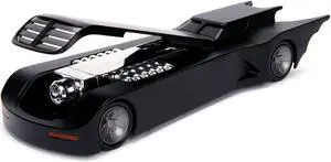 Batmobile with Batman Diecast Figure "Animated Series" DC Comics Series 1/24 Diecast Model Car by Jada