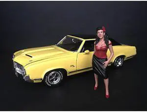"Hanging Out II" Rosa Figurine for 1/24 Scale Models by American Diorama