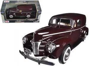 1940 Ford Sedan Delivery Brown 1/24 Diecast Model Car by Motormax