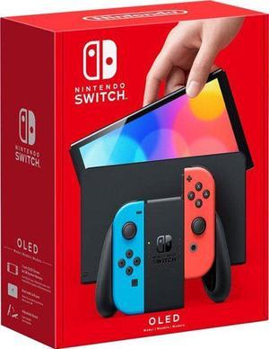 Nintendo Switch  OLED Model w/ White Joy-Con - Neon