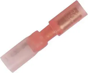 Pacer 22-18 AWG Heat Shrink Female Bullet Terminal - 25 Pack