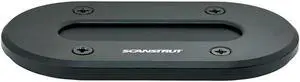 Scanstrut Black Anodized Aluminum Low-Profile Multi Cable Seal f/Cables Up to 15mm