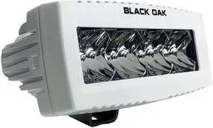 Black Oak Pro Series 4" Spreader Light Flood - White