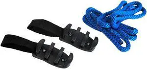 Attwood Zig-Zag Fender Hanger - Pair w/4' Fender Lines