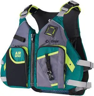 Onyx Airspan Angler Life Jacket - M/L - Green