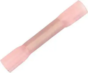 Pacer 22-18 AWG Heat Shrink Butt Connector - 25 Pack