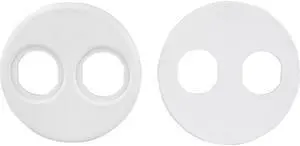 Sea-Dog 4" Gauge Power Socket Adapter Mounting Plate - White