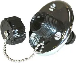 T-H Marine Washdown Valve w/Chrome Base