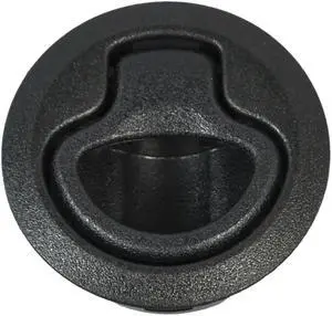 Southco Flush Pull Latch - Push To Close - Medium - Black