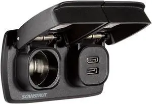 Scanstrut Flip Pro Multi - Dual USB-C & 12V Power Socket