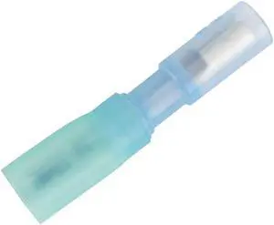Pacer 16-14 AWG Heat Shrink Female Bullet Terminal - 100 Pack