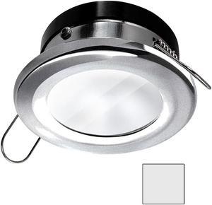 i2Systems Apeiron A1110Z - 4.5W Spring Mount Light - Round - Cool White - Brushed Nickel Finish