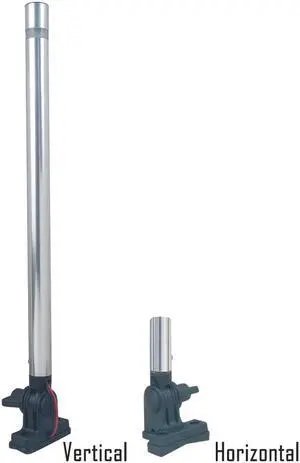 Perko 14" Folding Mount Pole Light - White All Round Light