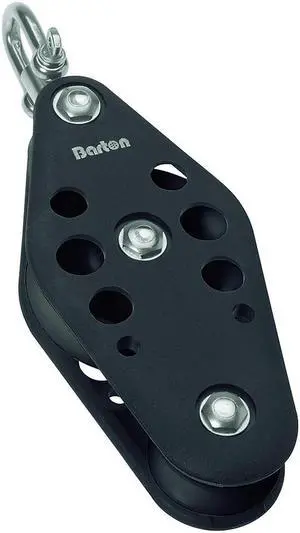 Barton Marine Series 5 Fiddle Swivel Block - 54mm