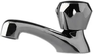 Scandvik Heavy-Duty Brass Basin Tap - Chrome Plated