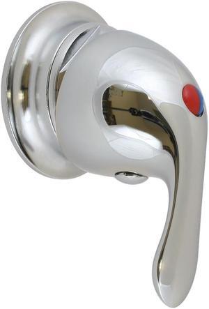 Scandvik Chrome Compact Shower Control Mixer - Single Lever