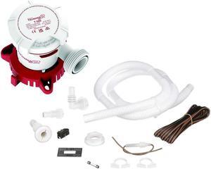 Attwood Tsunami MK2 T500 Manual Bilge Pump w/Installation Kit - 500 GPH & 12V