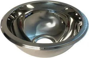 Scandvik SS Sink Basin - 9" x 4" - Mirror Finish