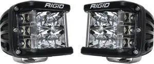RIGID Industries D-SS Series PRO Spot Surface Mount - Pair - Black