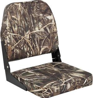 Attwood Swivl-Eze Low Back Padded Flip Seat - Camo