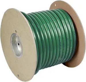 Pacer Green 4 AWG Battery Cable - 100'