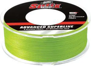Sufix 832 Advanced Superline Braid - 15lb - Neon Lime - 600 yds