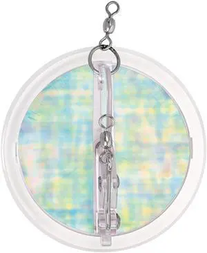 Luhr-Jensen 4-1/8" Dipsy Diver - Clear/Clear Bottom UV Moon Jelly