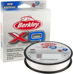 Berkley x9 Braid Crystal - 10lb - 164 yds - X9BFS10-CY