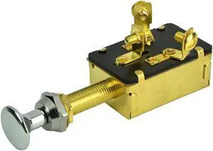 BEP 3-Position SPDT Push-Pull Switch - OFF/ON1/ON1 & 2
