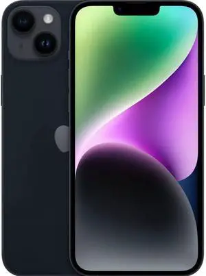 Apple iPhone 14 Plus 128GB, Unlocked Cell Phone I Black I Refurbished - Grade A I Excellent Condition
