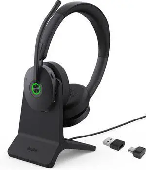 Yealink BH74 with Stand ANC Wireless Bluetooth Headset with Mic for Work