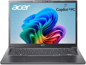 Acer Aspire 14" AI Copilot+ PC - Intel Core Ultra 5 226V  WUXGA (1920 x 1200) Touchscreen Display - 16GB RAM - 1TB SSD - Windows 11 Home  Steel Gray