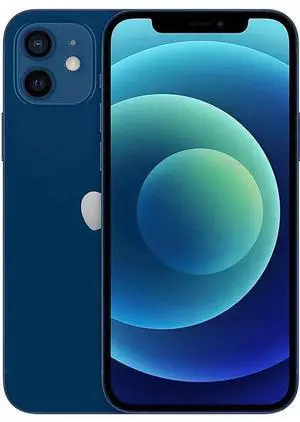 Apple iPhone 12 Mini (64GB, Blue)  Unlocked 5G, Super Retina XDR Display - Very Good Condition
