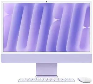 Apple iMac 24-inch All-in-One Desktop Computer  M1 Chip, 16GB RAM, 1TB SSD, Purple