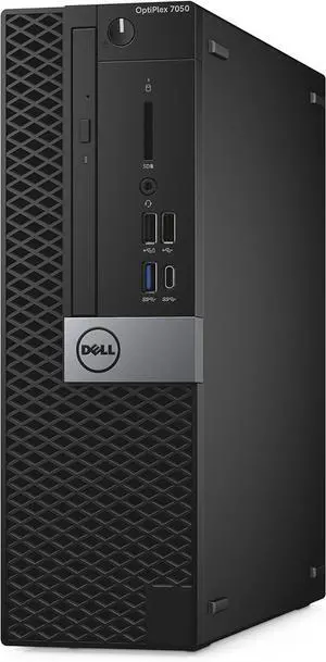 Dell OptiPlex 7050 desktop featuring an Intel Core i5 3.3GHz processor, 8GB DDR4 RAM, and a 500GB HDD running Windows 10