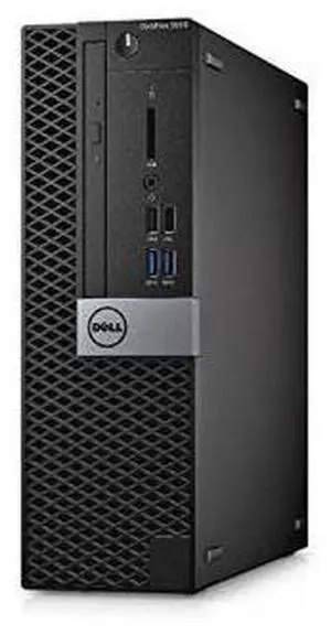 Dell OptiPlex 5050 desktop featuring an Intel Core i3 3.9GHz processor, 8GB DDR4 RAM, and a 500GB HDD with Windows 10 Pro