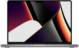 Apple 2021 MacBook Pro 14.2" Core M1 Pro 3.2GHz 8-Core CPU/14-Core GPU 16GB RAM 512GB SSD MKGP3LL/A (Refurbished I Good Condition) - Space Gray