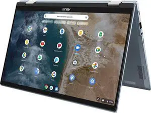 Asus Chromebook Flip 14 CX5400FM  Intel Core i3-1110G4 1.8GHz, 8GB LPDDR4x, 128GB NVMe SSD, 14" FHD Touch, WiFi 6, Chrome OS.
