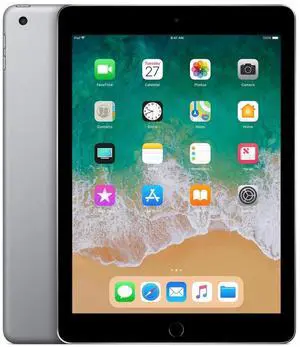 Apple 2018 iPad 6 9.7" Display 32GB Storage Wi-Fi Only MR7F2LL/A I Good Condition I Space Gray