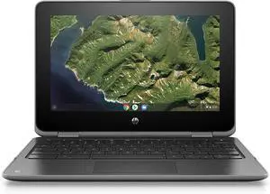 HP Chromebook x360 11 G2 EE 11.6" Celeron N4000 1.1GHz 4GB RAM 32GB SSD 6SB83UT - Black