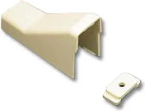 CEILING ENTRY AND CLIP 1 3/4 IVORY 10PK