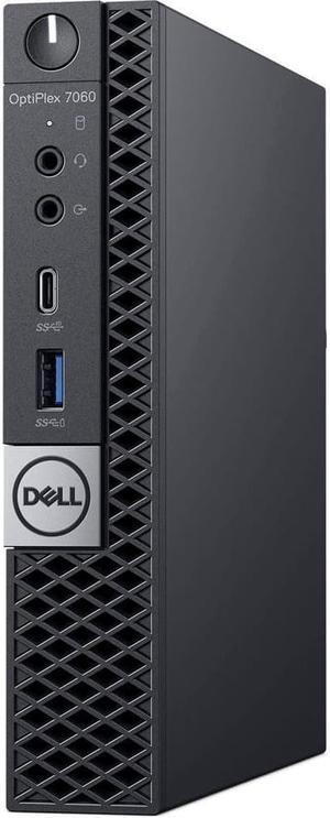 Dell Optiplex 7060 Micro Form Factor Desktop, Intel 6-Core i7 8700T 2.4Ghz, 16GB DDR4 RAM, 512GB SSD, Windows 11 Pro