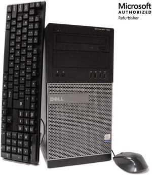 Dell Optiplex 790 Desktop Tower PC, Intel Quad Core i5 (3.10GHz) Processor, 8GB RAM, 2TB Hard Drive, Windows 10 Home, DVD, Keyboard, Mouse, WiFi