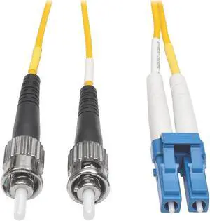 Tripp Lite Duplex Single Mode 8.3/125 Fiber Patch Cable (LC/ST), 25M (82-ft.) (N368-25M)