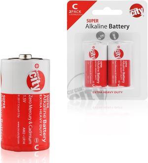 Essential Circuit City C-Cell  High Performance Alkaline Batteries (2 Pack)