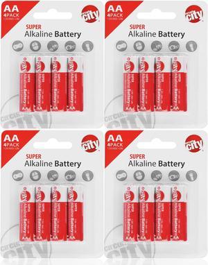 Essential Circuit City AA High Performance  Alkaline Batteries  (16 Pack)
