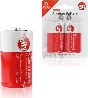 Essential Circuit City D-Cell High Performance  Alkaline Batteries (2 Pack)