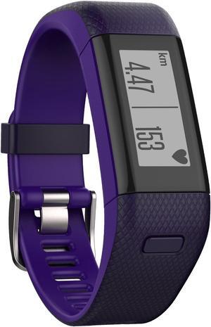 Garmin 010-01955-07 Vivosmart HR Activity Tracker Imperial Purple Regular Fit