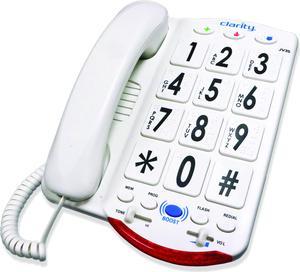 Clarity JV35W Amplified Telephone with Talk Back Numbers